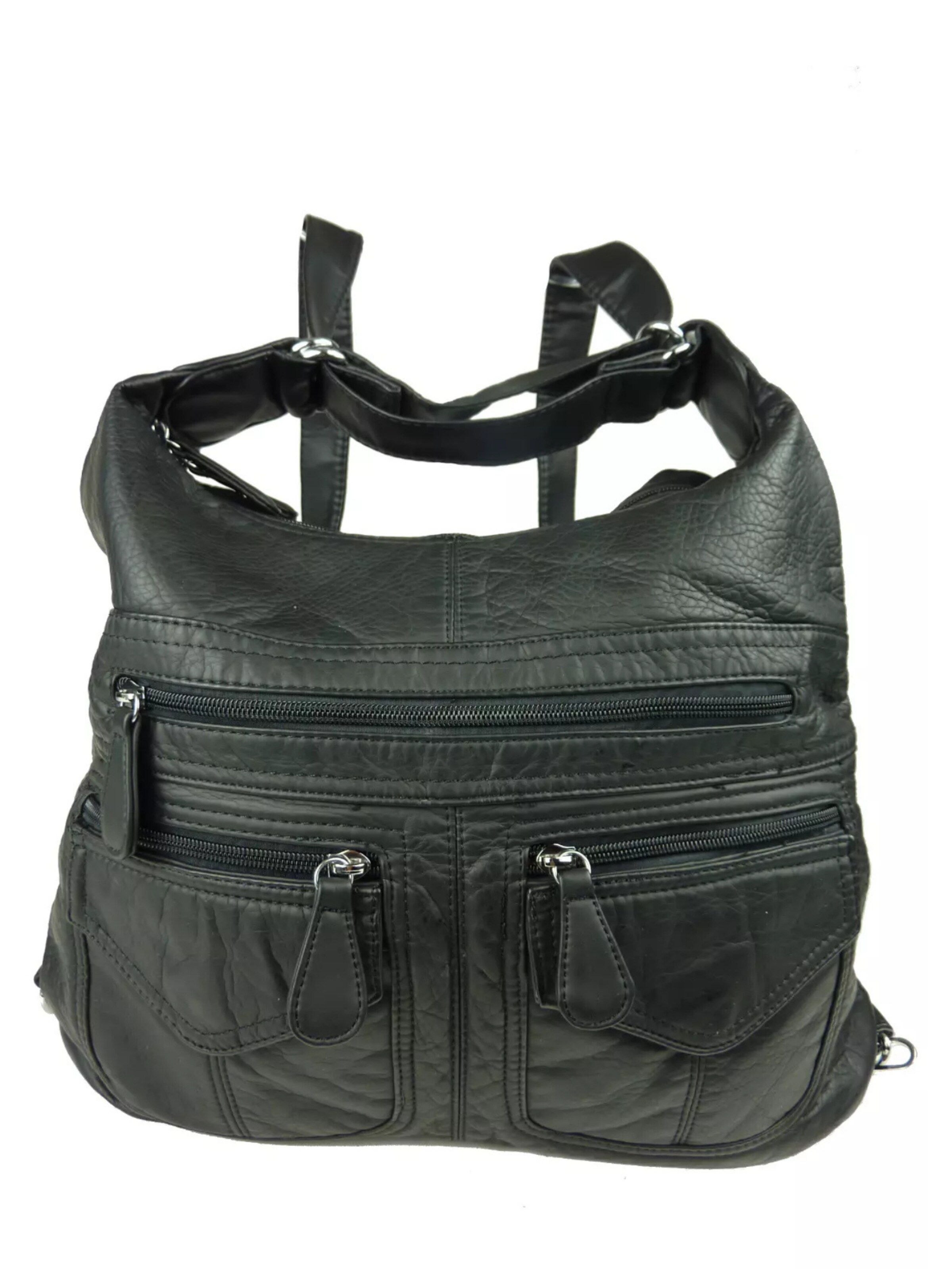Kumixi Rucksack '2in1 Rucksacktasche'‌‌‌ in Schwarz