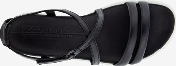 ECCO Páskové sandály – černá