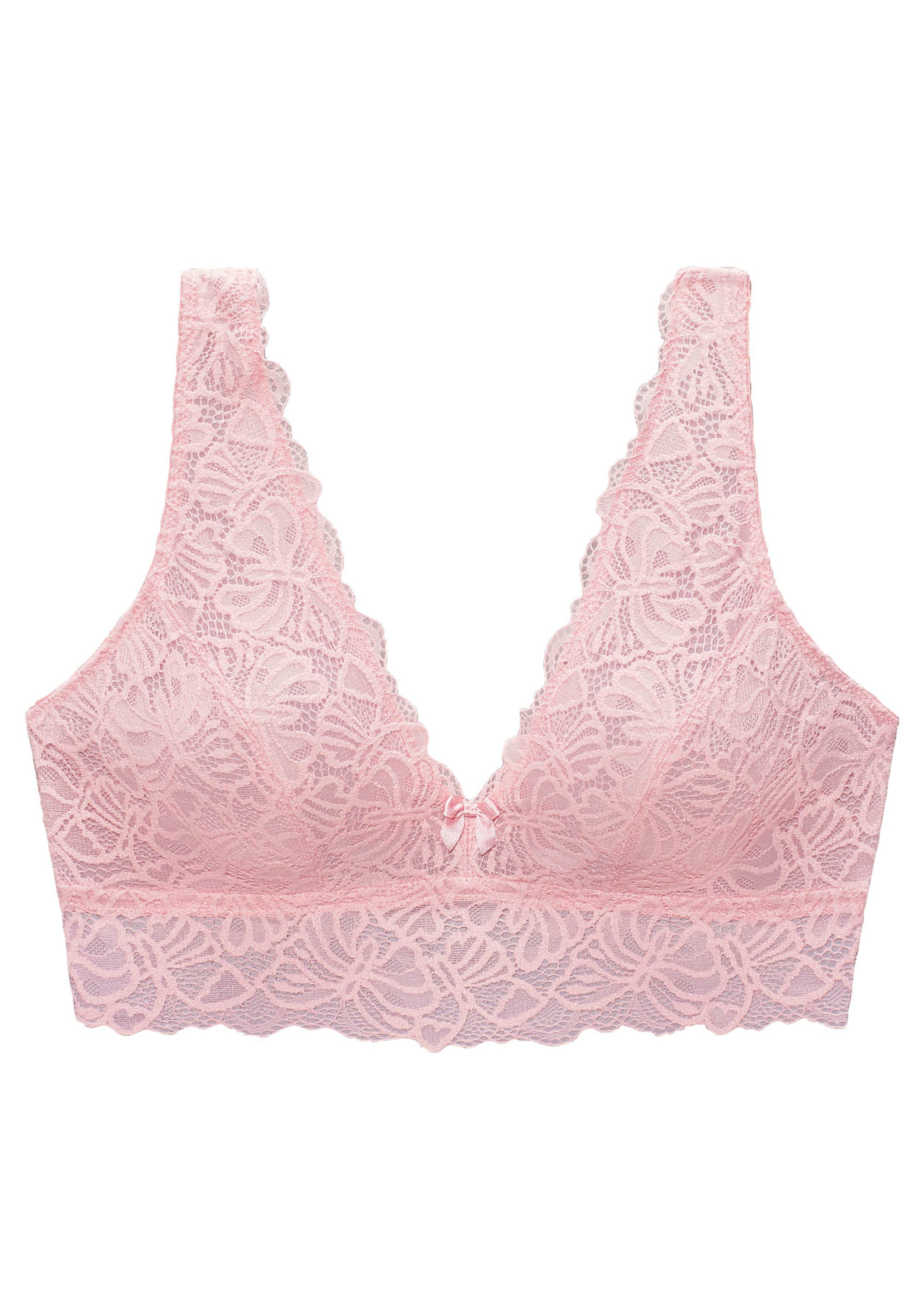 NUANCE - Bustier Sujetador en rosa: frente
