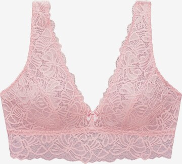 NUANCE Bustier BH in Roze: voorkant