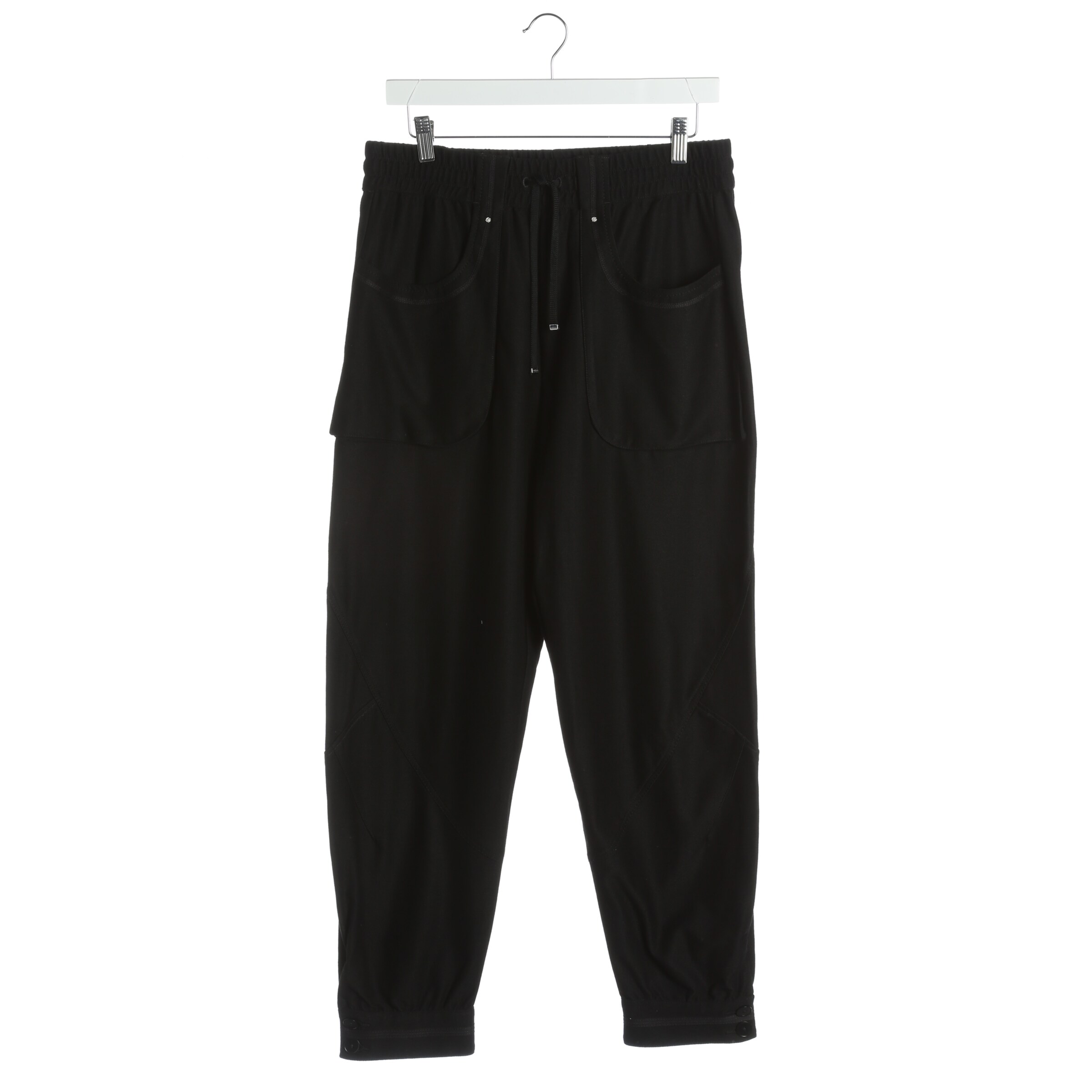 High Use Pants in L in Black: front