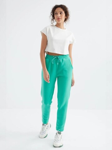 Effilé Pantalon Tommy Life en vert