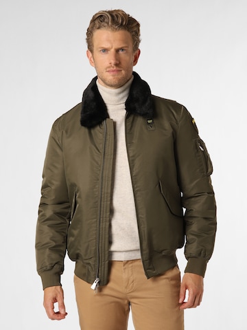 Blauer.USA Between-Season Jacket in Green: front