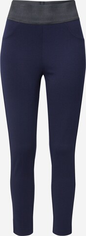 TOM TAILOR Skinny Leggings in Blue: front