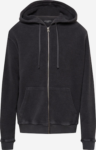 AllSaints Sweat jacket 'Jackson' in Black: front