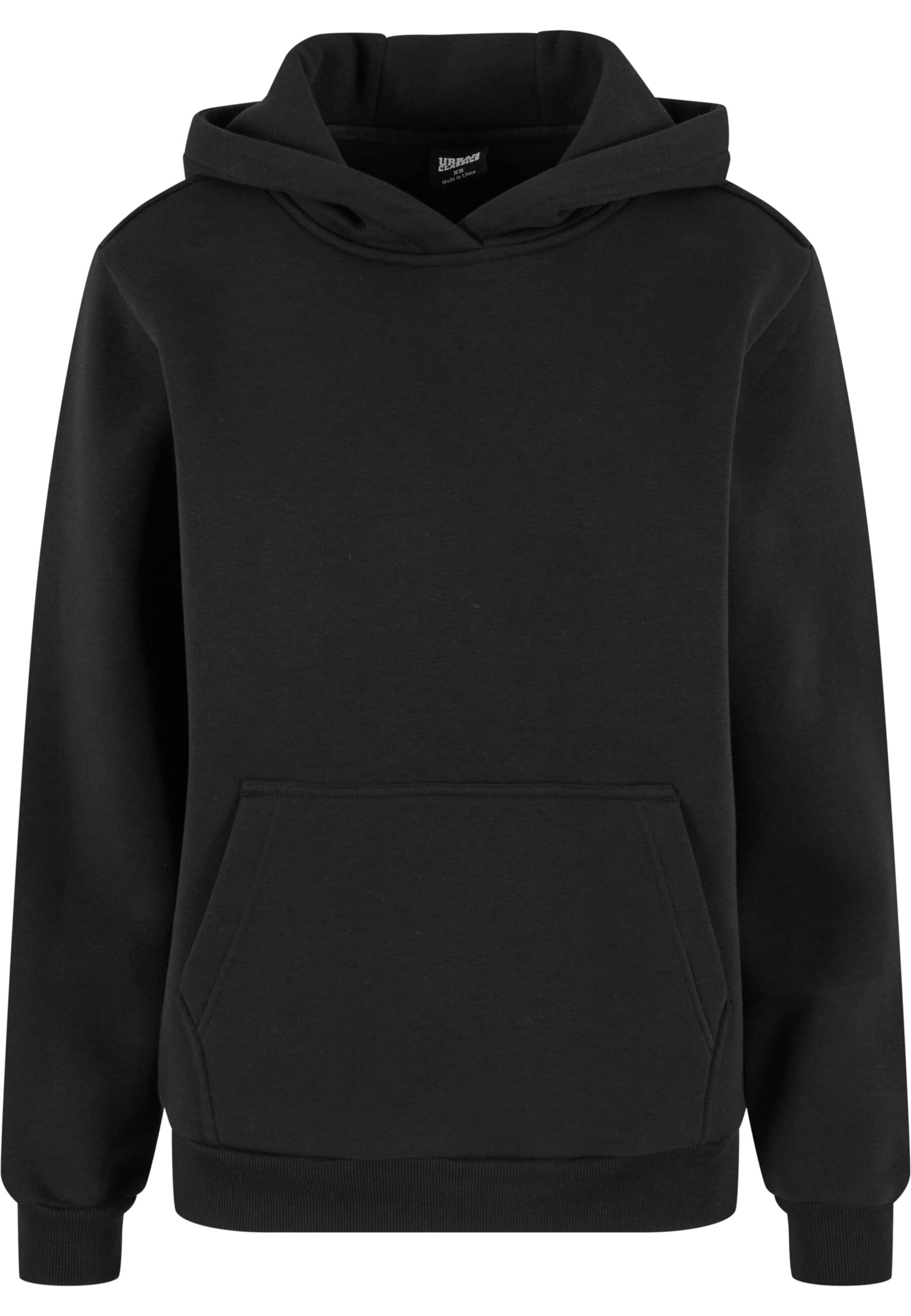 Sweat-shirt Urban Classics en noir : devant