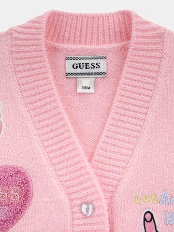 GUESS Strickjacke in Pink