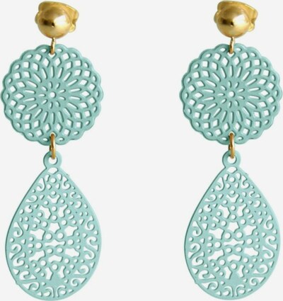 Gemshine Ohrringe in blau / gold, Produktansicht