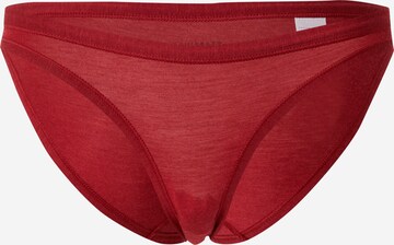 Slip di SCHIESSER in rosso: frontale