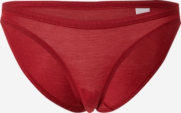 SCHIESSER Kalhotky – červená: přední strana