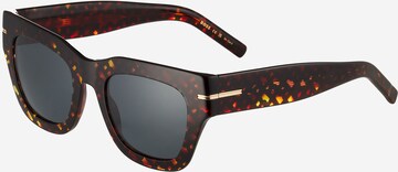 Lunettes de soleil '1520/S' BOSS en gris : devant