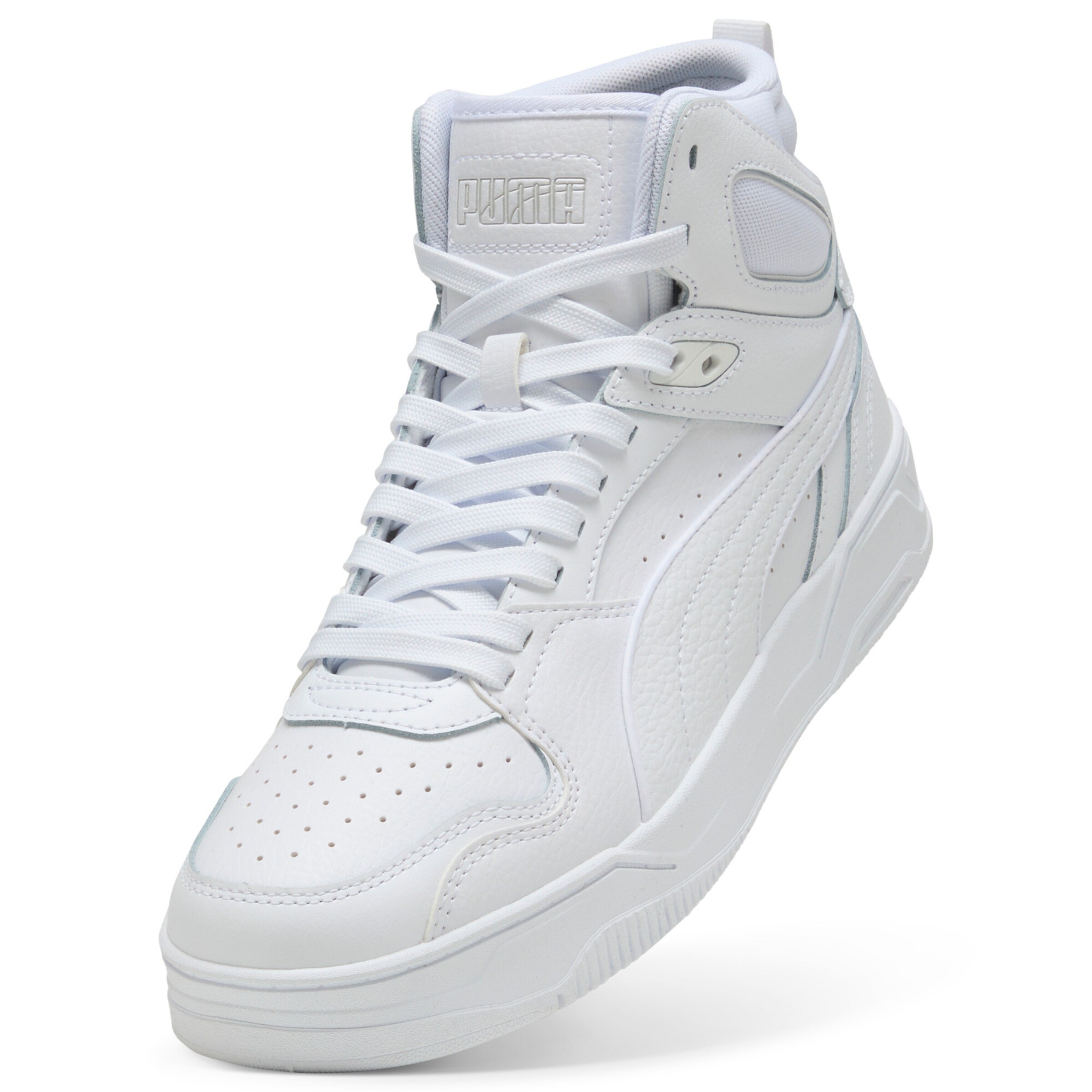 PUMA High-Top Sneakers in White