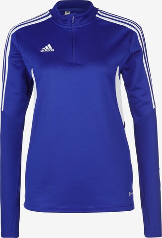 ADIDAS PERFORMANCE Athletic Sweatshirt 'Condivo 22' in Blue: front