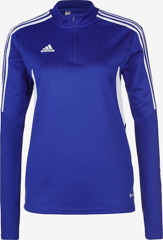 ADIDAS PERFORMANCE Sportief sweatshirt 'Condivo 22' in Blauw: voorkant