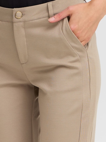 Fransa Slimfit Broek ' FRLANO TESSA PA 2 ' in Bruin