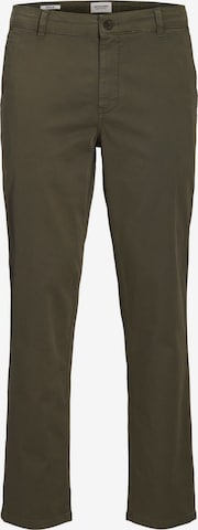 JACK & JONES - Pantalón chino 'JPSTOllie' en verde: frente