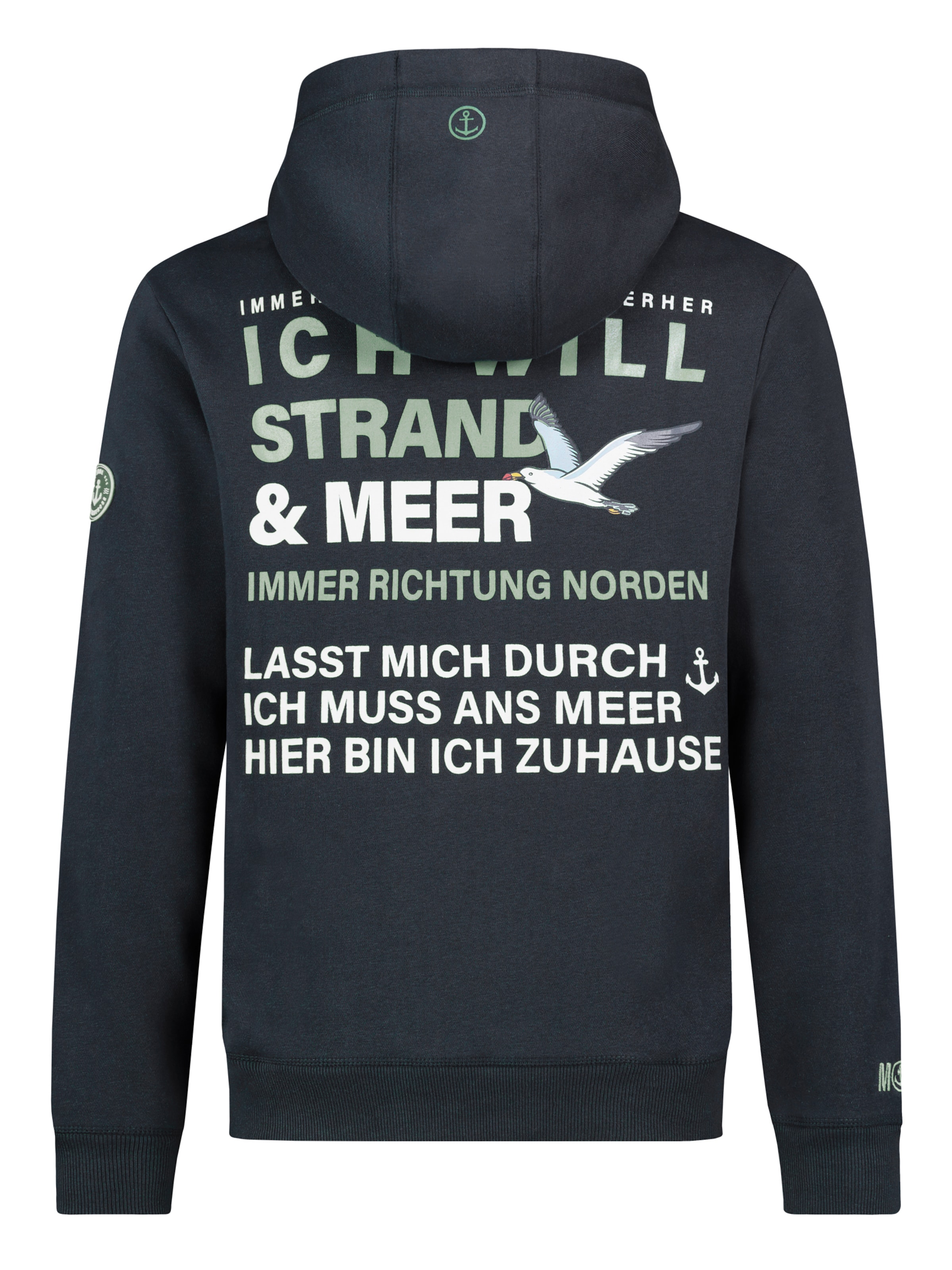 Eight2Nine Sweatshirt in Blau: Vorderseite