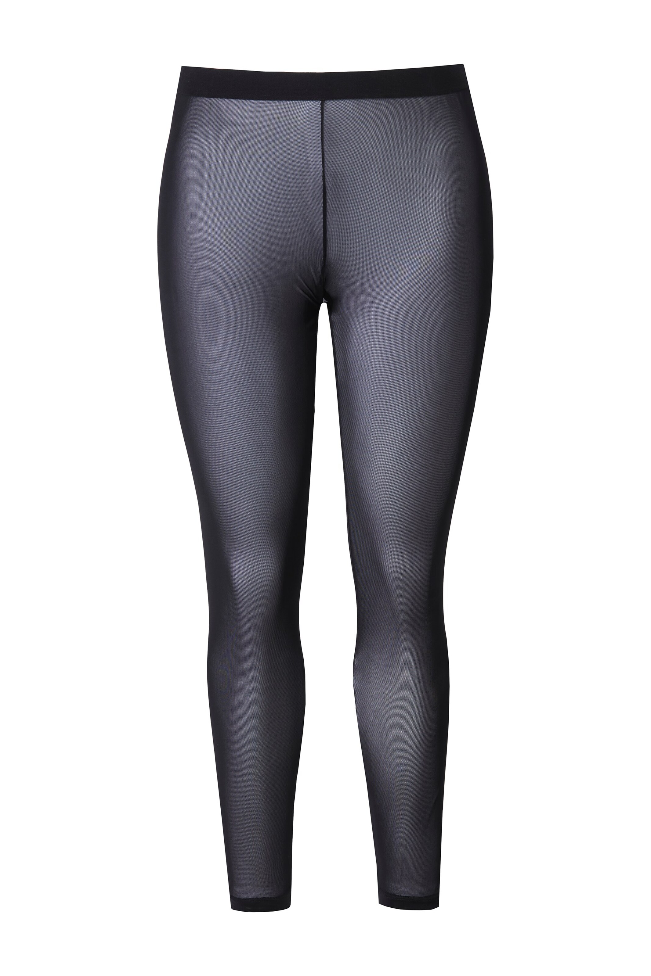 Skinny Leggings Ulla Popken en noir : devant