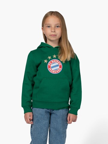 FC BAYERN MÜNCHEN Sweatshirt 'Logo' in Green: front