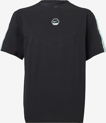 Nike Sportswear Тениска в черно: отпред