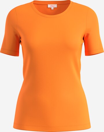 Maglietta di s.Oliver in arancione: frontale