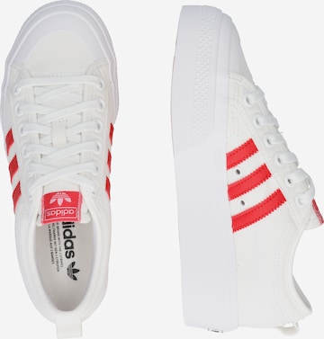 balta ADIDAS ORIGINALS Sportbačiai be auliuko 'Nizza Platform'