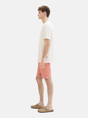 TOM TAILOR Slimfit Shorts in Pink