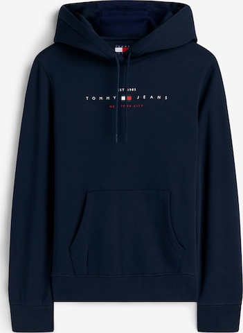 Sweat-shirt Tommy Jeans en bleu : devant