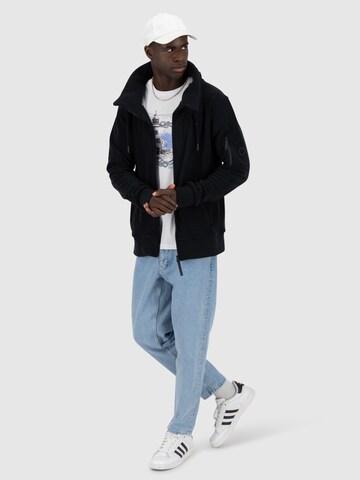Alife and Kickin - Chaqueta polar 'Elias' en negro