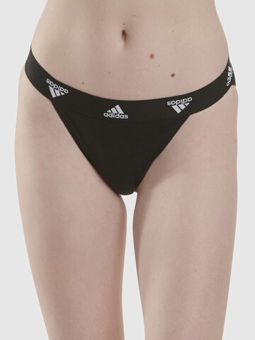 ADIDAS SPORTSWEAR Athletic Underwear ' Realasting Cotton ' in Black: front