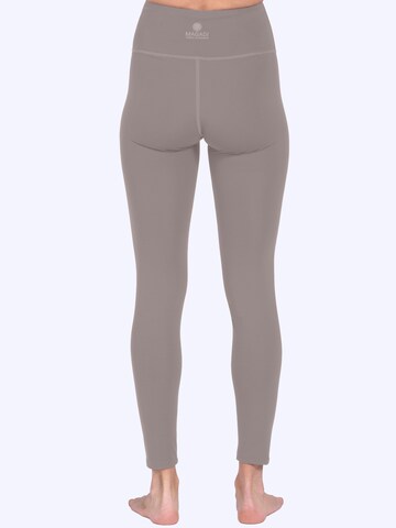 Magadi Skinny Workout Pants 'Lina' in Beige