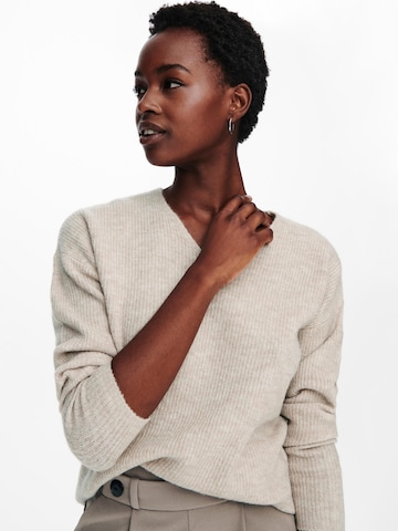 ONLY - Pullover 'Camilla' em bege