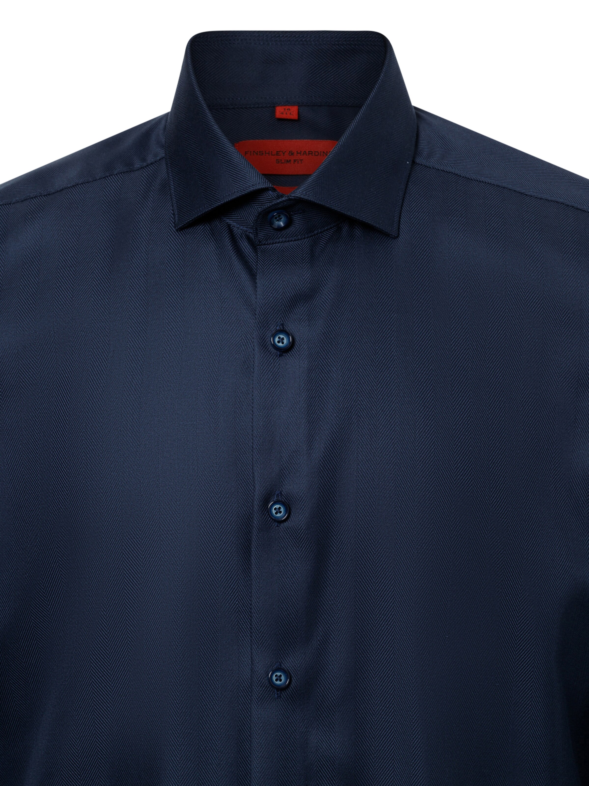Finshley & Harding Slim fit Business shirt in Blue