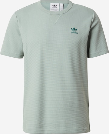 ADIDAS ORIGINALS - Camiseta 'Trefoil Essentials' en verde: frente