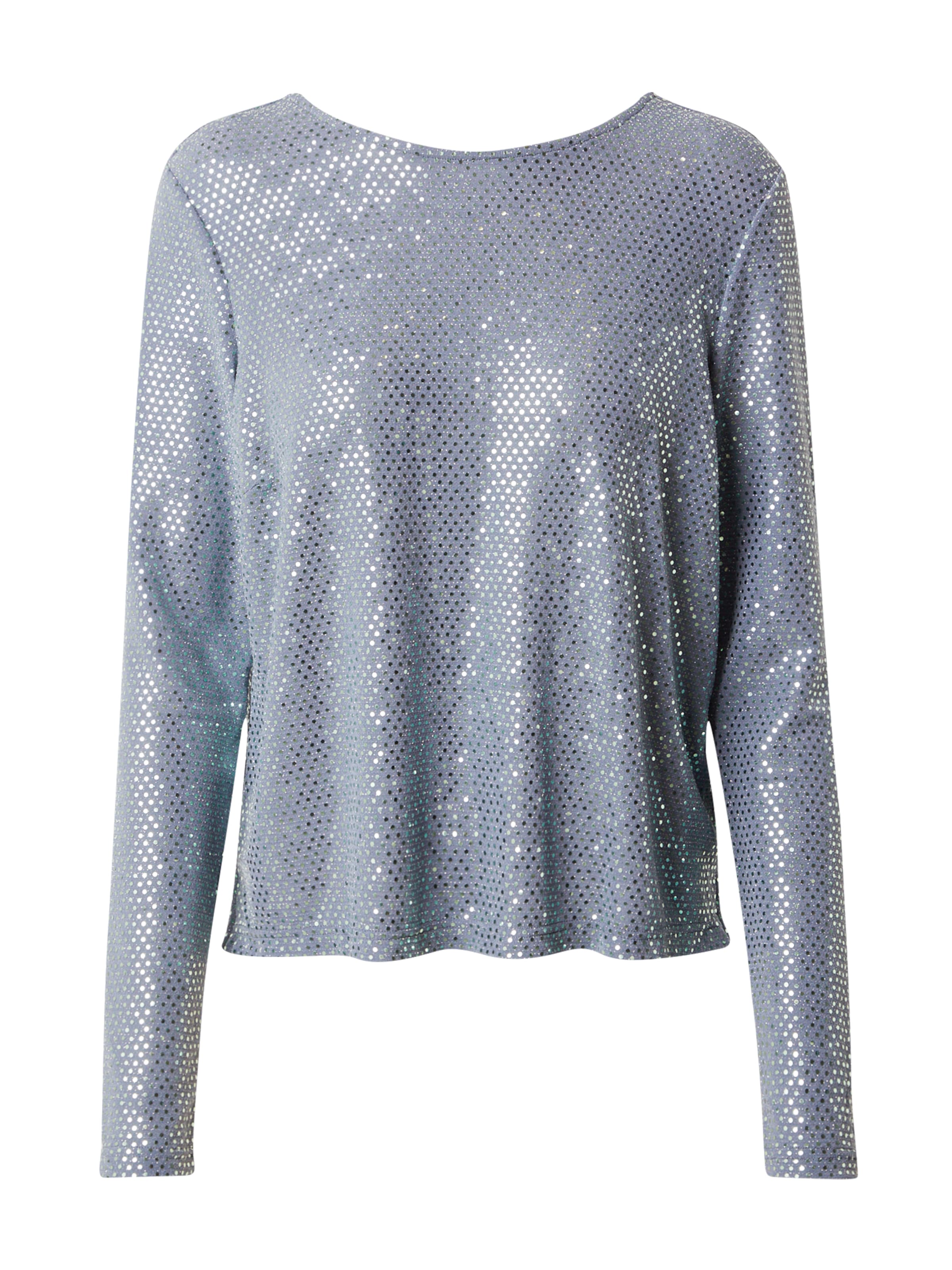 zils modström T-Krekls 'Gia': no priekšpuses