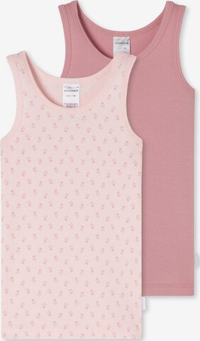 SCHIESSER Unterhemd ' Fine Rib Multi ' in Pink: Vorderseite