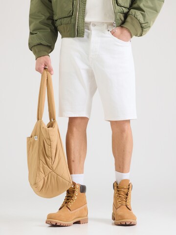 REPLAY Regular Дънки в бяло: отпред