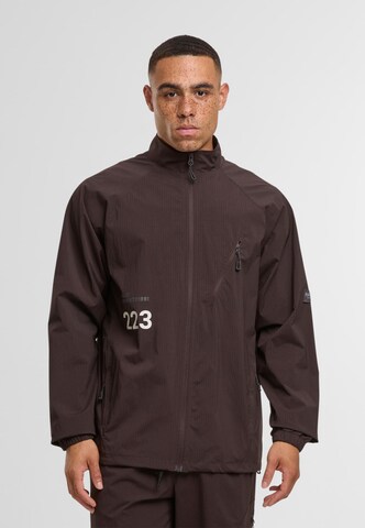 HALO Between-Season Jacket 'Steel' in Brown