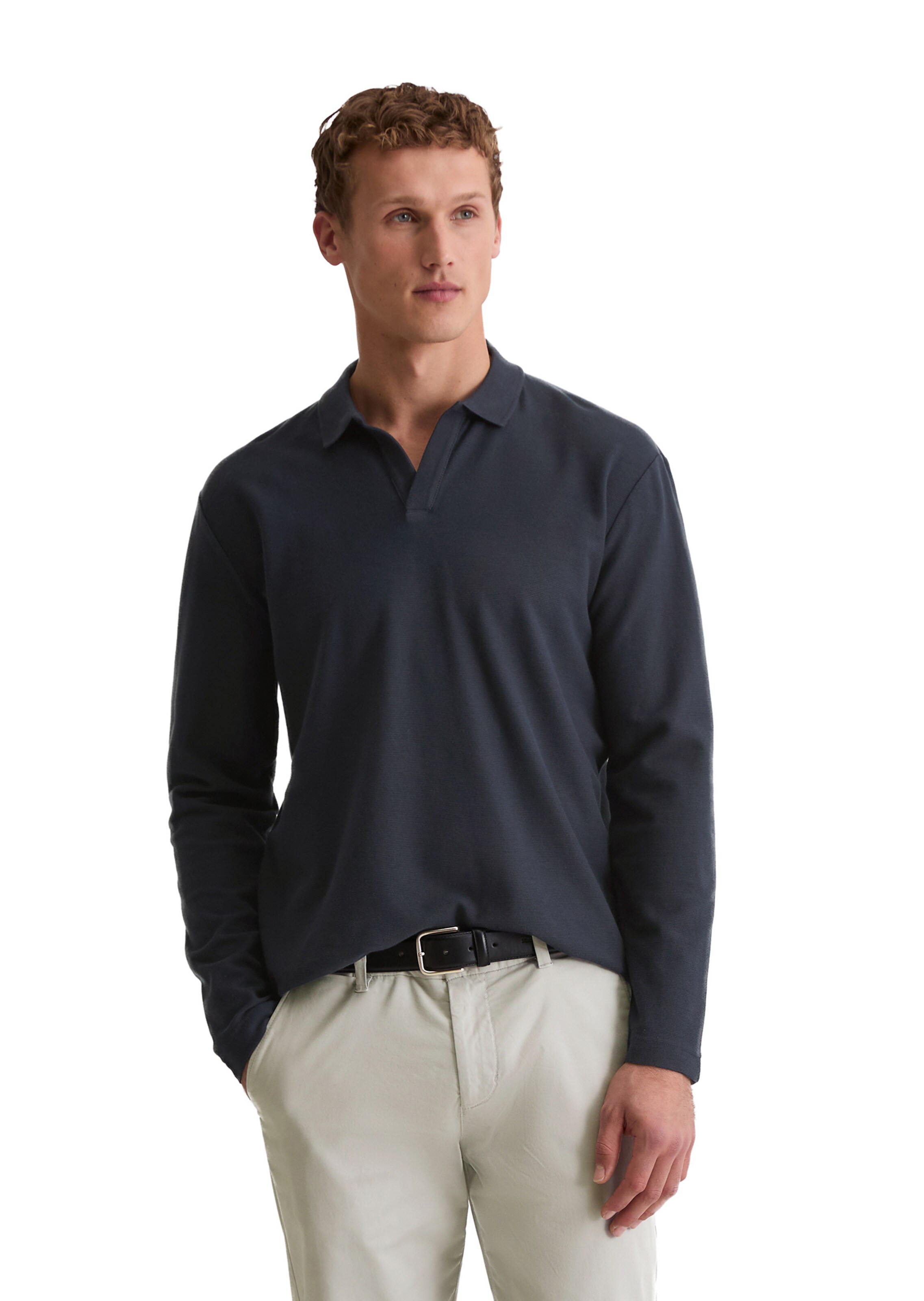 Marc O'Polo Shirt in Blue: front