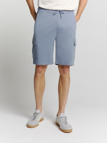 Regular Pantalon cargo No Excess en bleu : devant