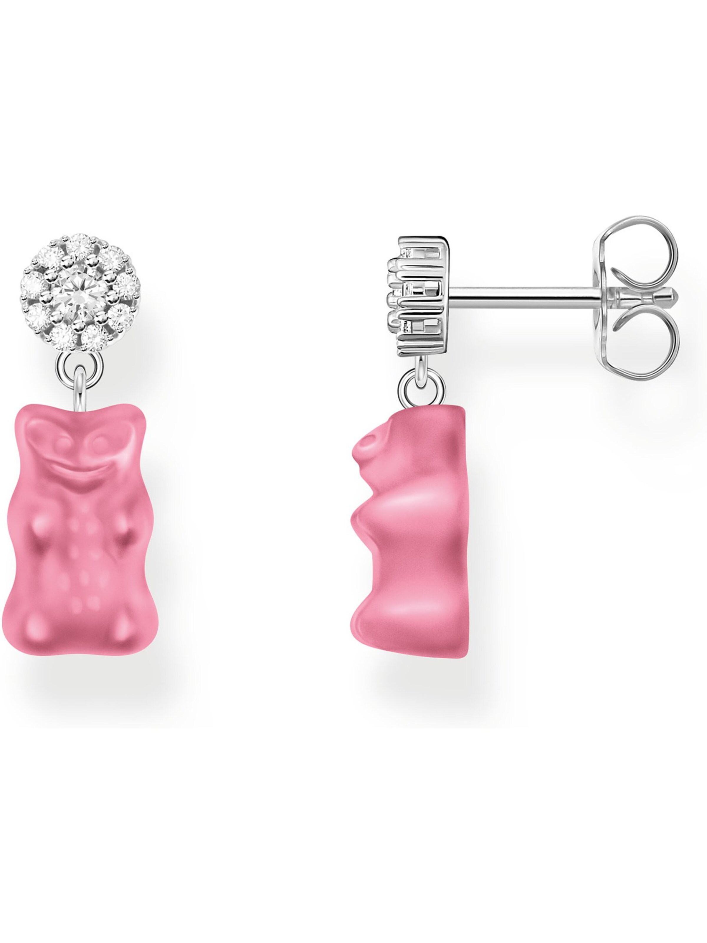 Thomas Sabo Ohrringe in Pink: Vorderseite