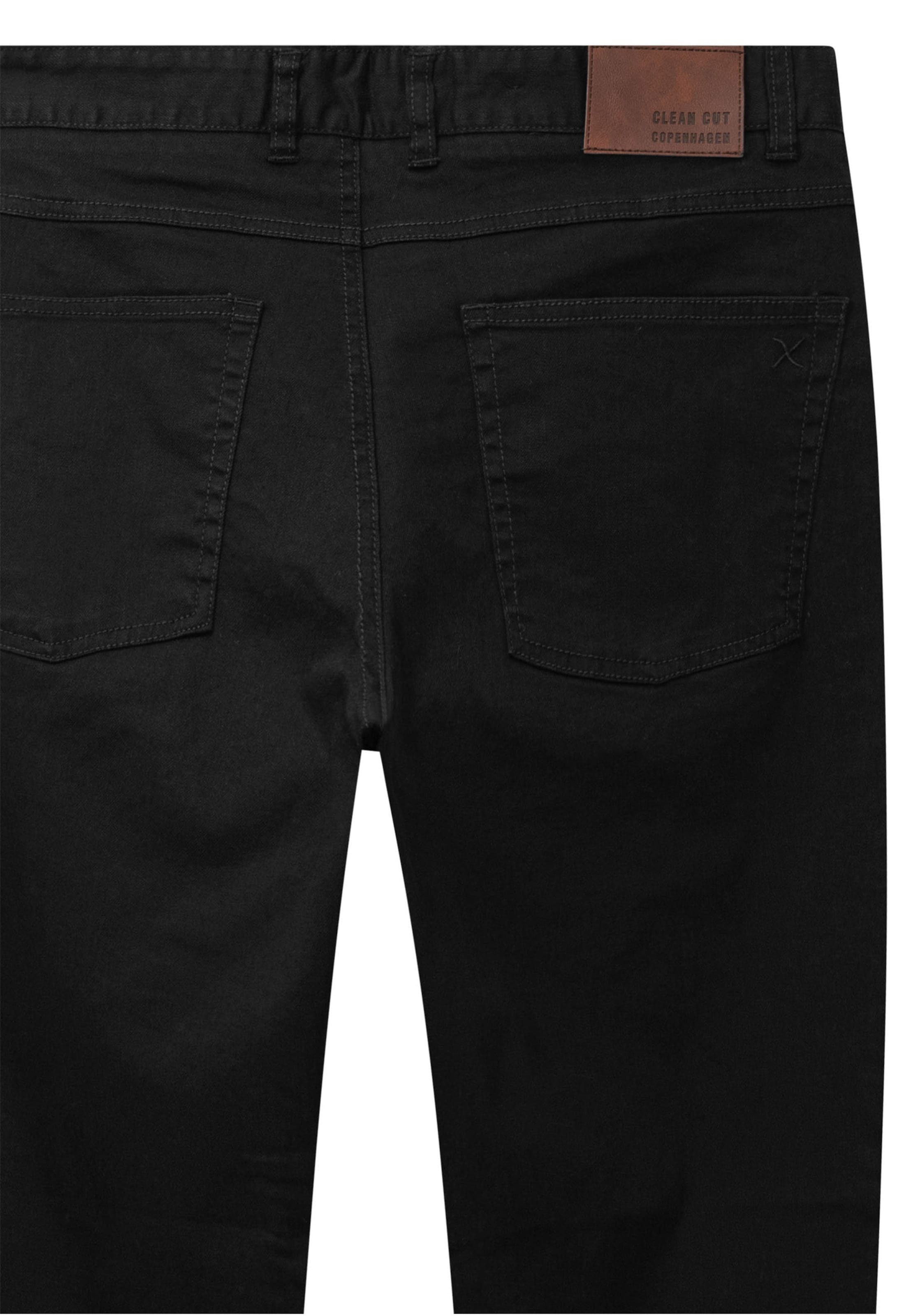 Regular Pantalon chino 'London Caden' Clean Cut Copenhagen en noir