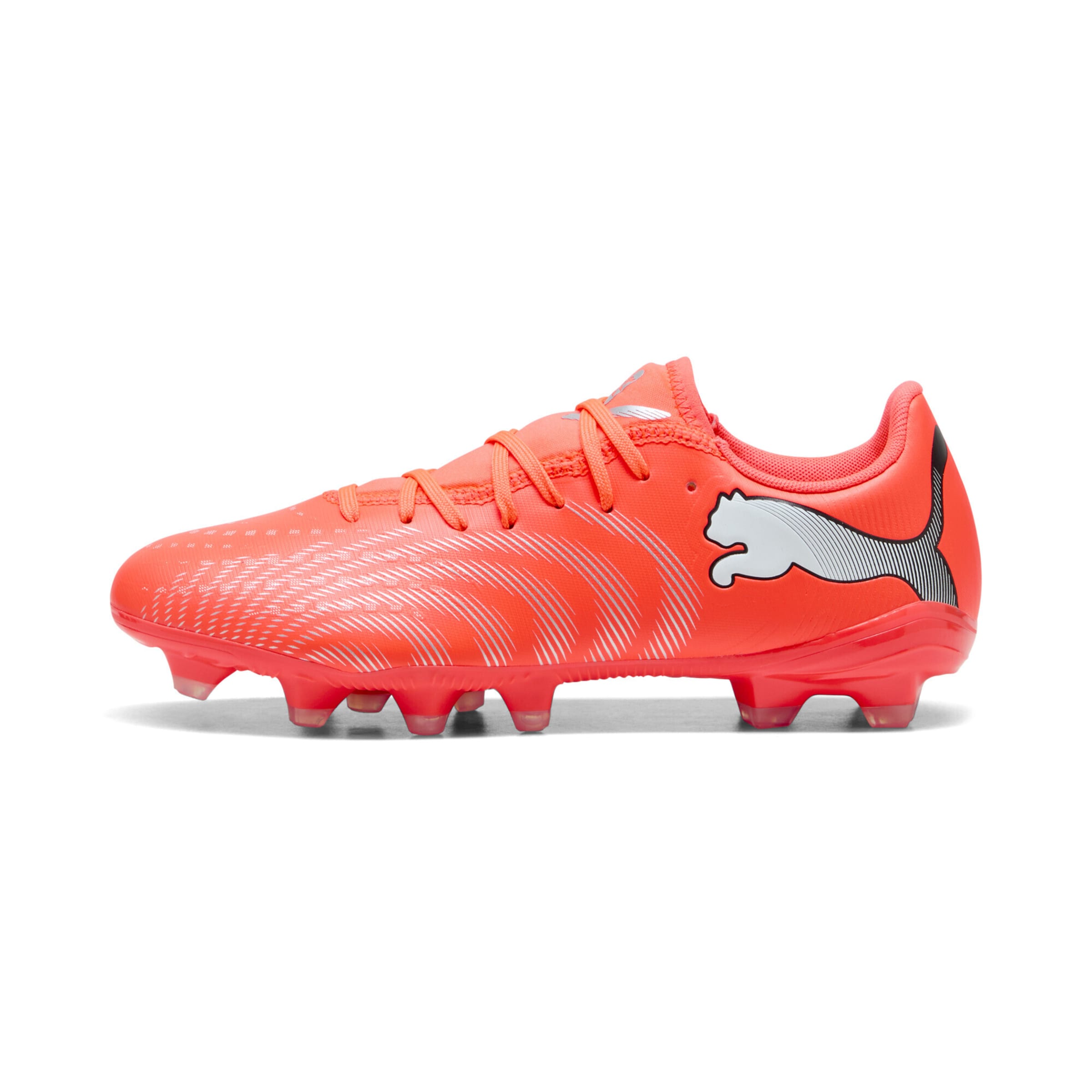 Chaussure de foot 'Future 9 Play' PUMA en rouge : devant