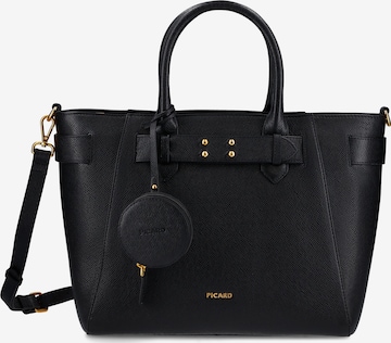Picard Handtasche 'Chic Way' in Schwarz: Vorderseite