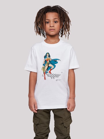 F4NT4STIC Shirt 'DC Comics Wonder Woman' in White: front