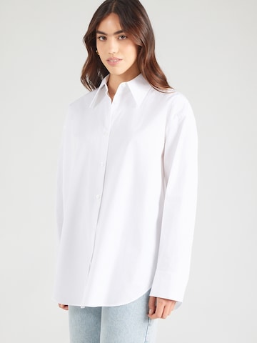 Copenhagen Studios Blouse in Wit: voorkant