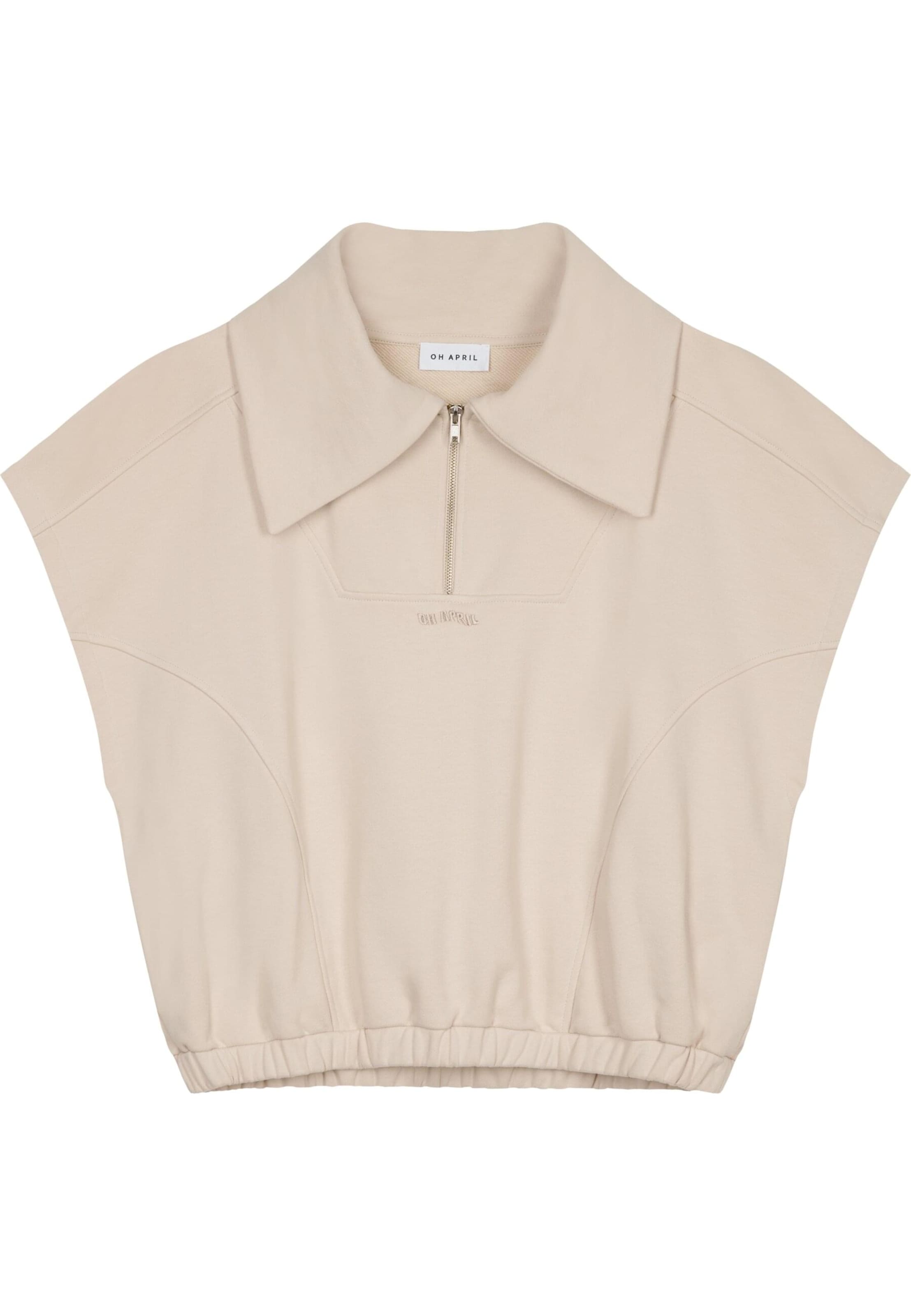 OH APRIL Mikina - Béžová: predná strana