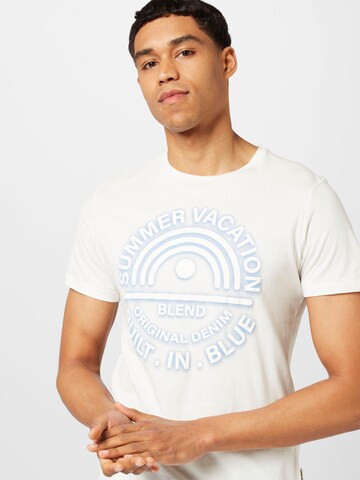 BLEND - Camiseta en blanco