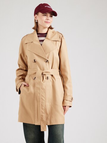Cappotto di mezza stagione 'Zelena' di VILA in beige: frontale