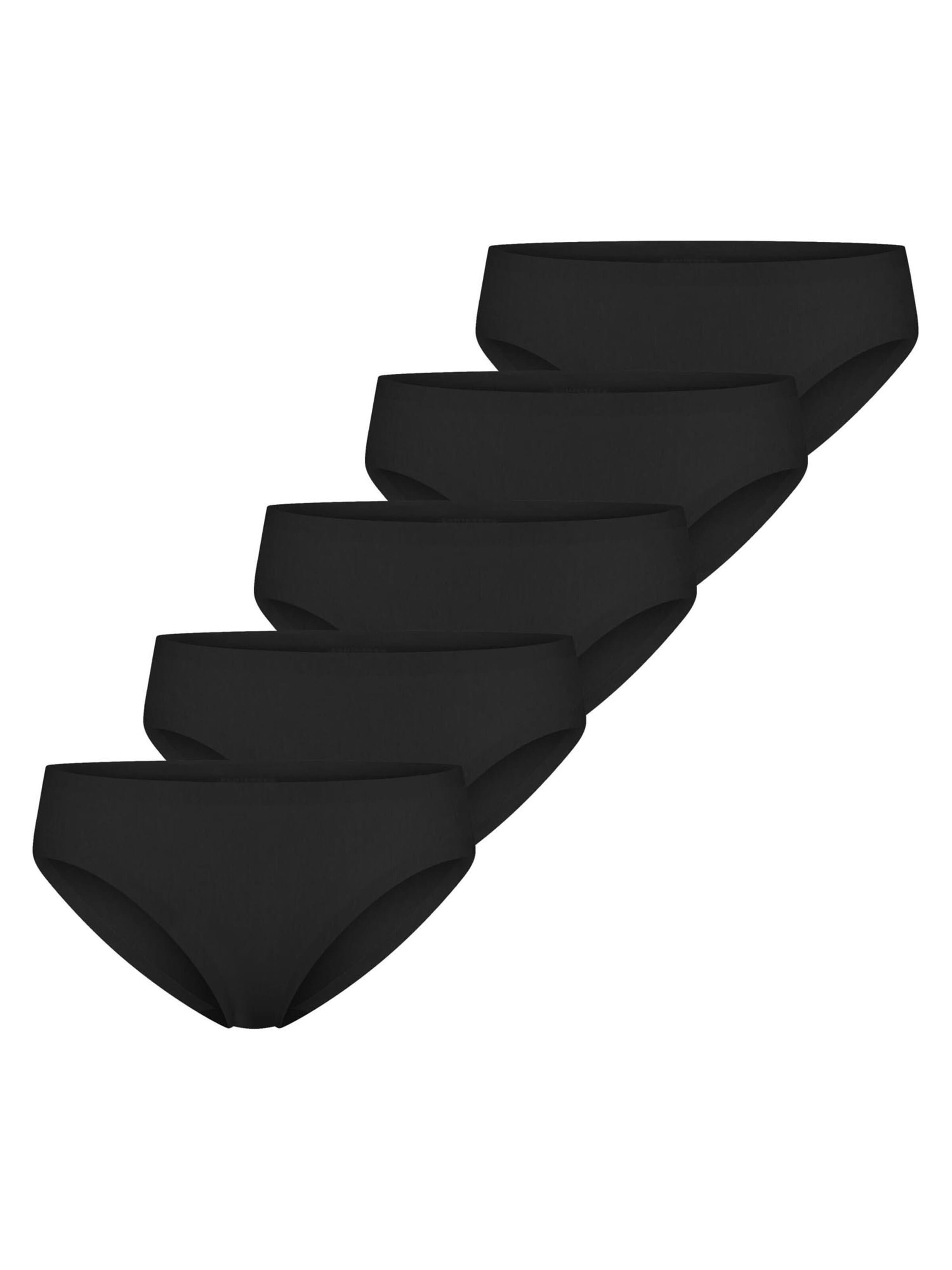 SCHIESSER Panty 'Invisible Light'‌‌‌‌‌‌‌‌ in Schwarz: Vorderseite